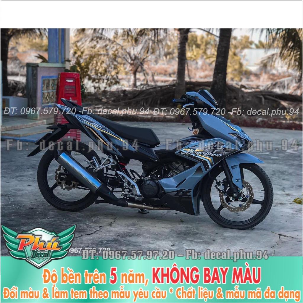 Tem Rời Winner Xám xi măng hayabusa (K)