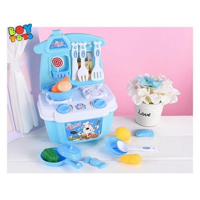 Bộ đồ chơi bếp nấu ăn mini 21 chi tiết cho bé thỏa sức vui chơi