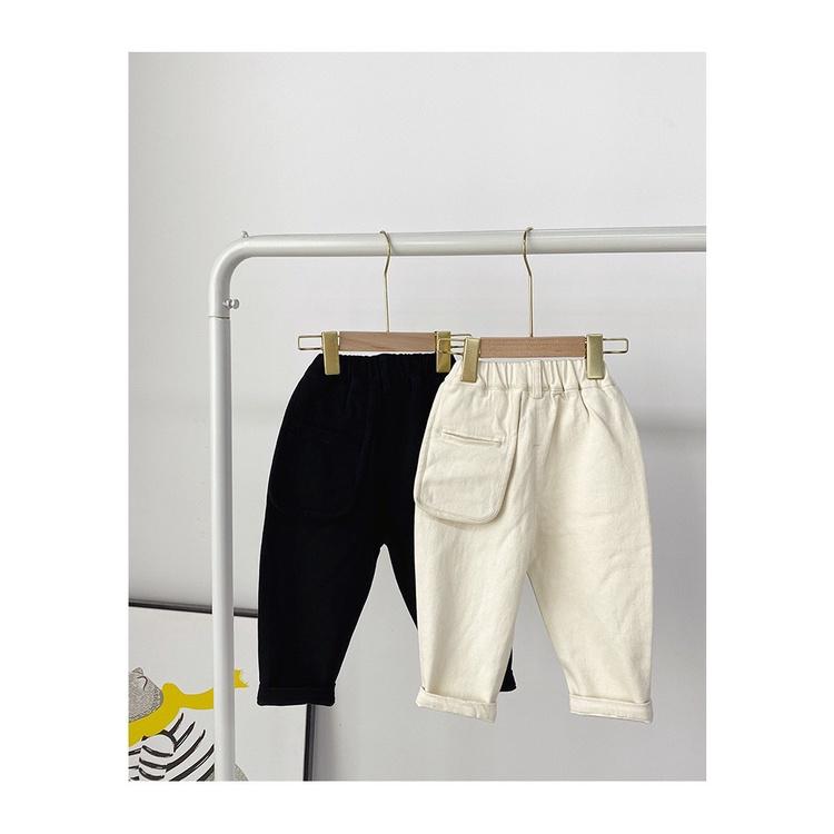 Quần kaki dáng baggy túi hộp sau sành điệu cho bé Q877