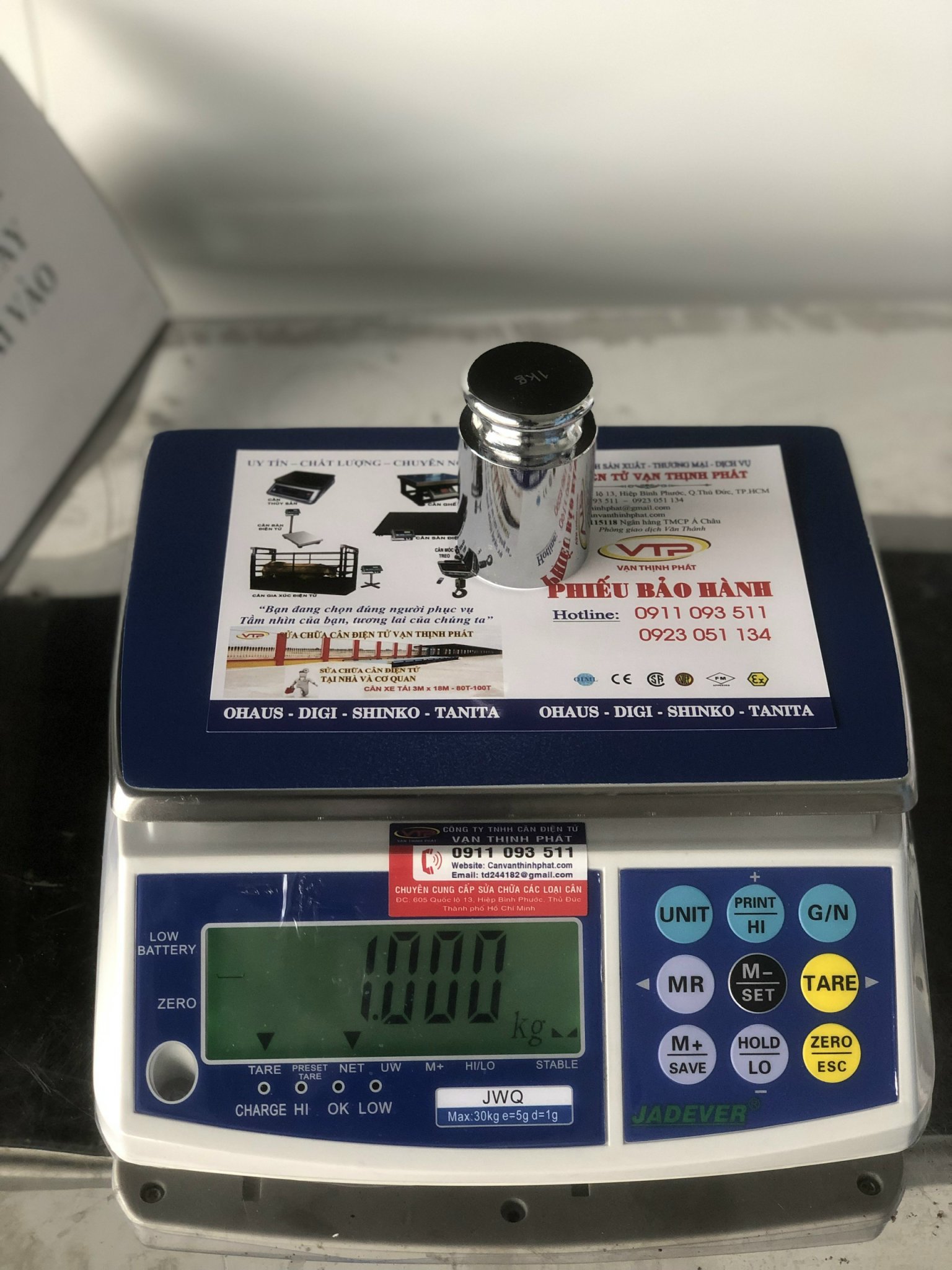 Cân Điện Tử JADEVER JCQ 6 KG