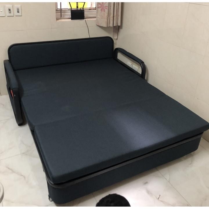 Sofa giường thông minh, giường gấp gọn thành ghế sofa tiện dụng kích thước 1m28x1m9