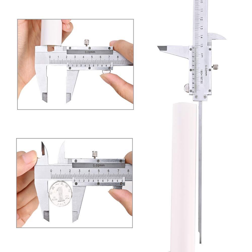 Trượt bằng thép không gỉ - caliper Vernier 150mm 6'''Calipper Micromet