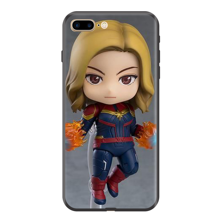 Ốp lưng điện thoại Iphone 7 Plus /8 Plus in hình Chibi Ifninity War - Cô Bé Siêu Nhân Mẫu 03