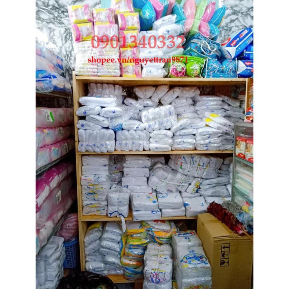 Set 5 áo tay ngắn cài vai trắng Bosini cho bé 7~ 22kg