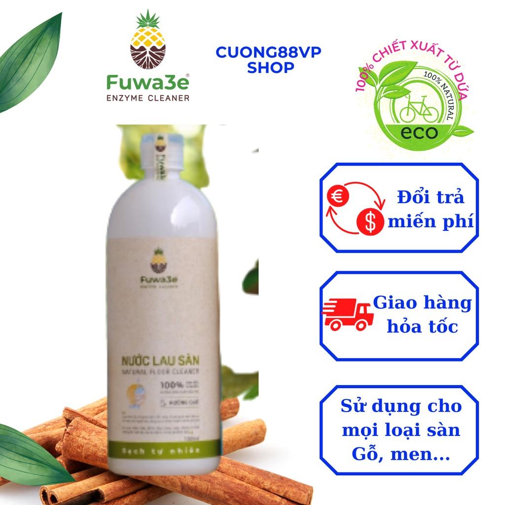 Nước lau sàn Hương Quế Hữu Cơ, Lau Sàn Gỗ, Lau Sàn Nhà Đuổi Muỗi, Côn Trùng 100% từ thảo mộc không hóa chất (1000ml)