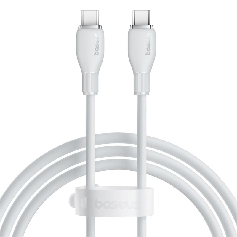 Cáp Sạc Siêu Nhanh Baseus Pudding Series Type-C to Type-C 100W (Fast Charging Data Cable) - Hàng chính hãng