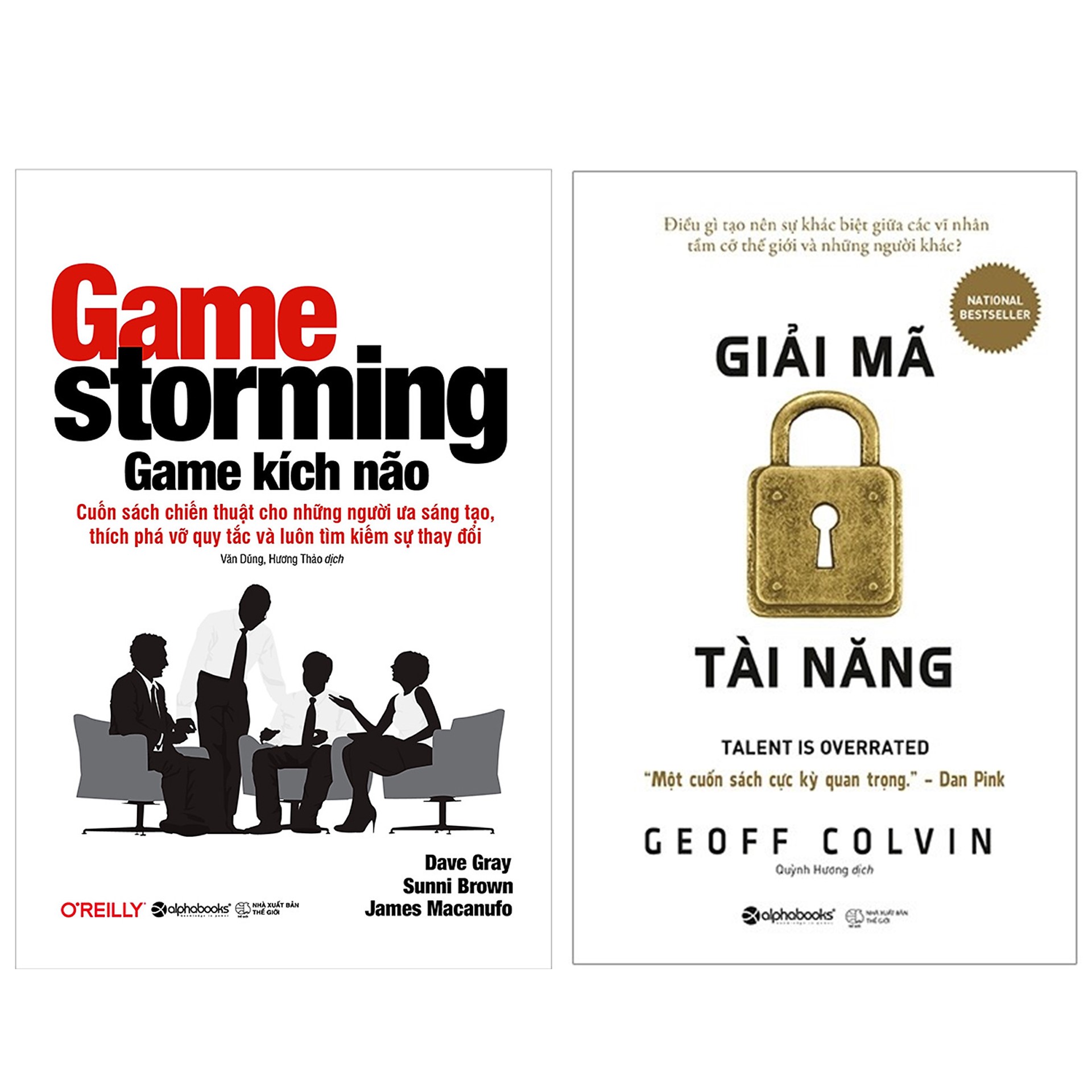 Combo Sách Tư Duy - Kỹ Năng Sống : Game Kích Não (Gamestorming) - Cuốn Sách Chiến Thuật Cho Những Người Ưa Sáng Tạo, Thích Phá Vỡ Quy Tắc Và Luôn Tìm Kiếm Sự Thay Đổi + Giải Mã Tài Năng