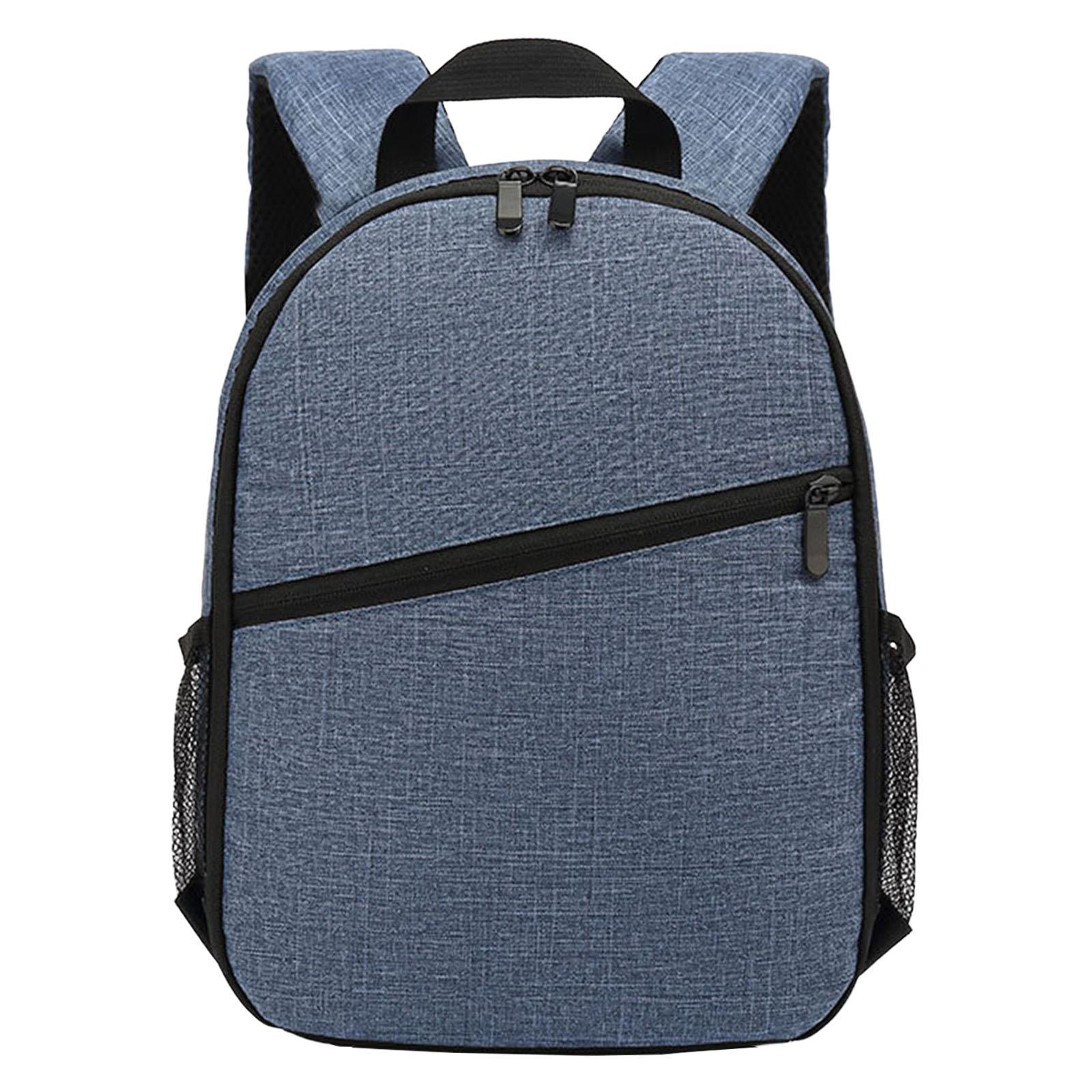 1x Waterproof Travel Camera Bag Backpack DSLR Portable for Lens Pouch Hiking