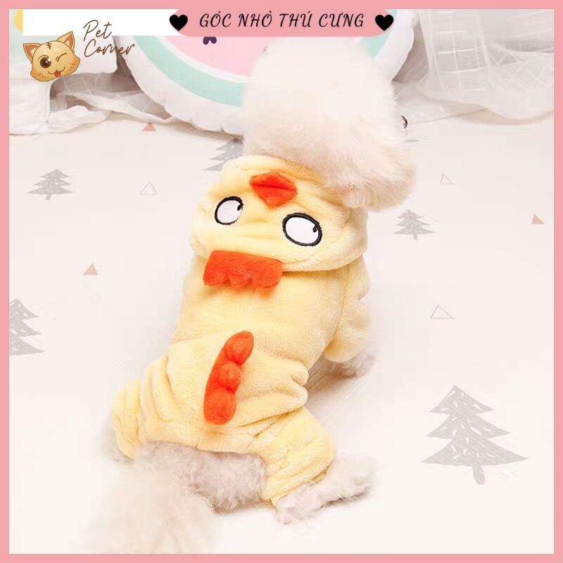 Áo cho chó mèo hình thú 4 chân siêu đáng yêu