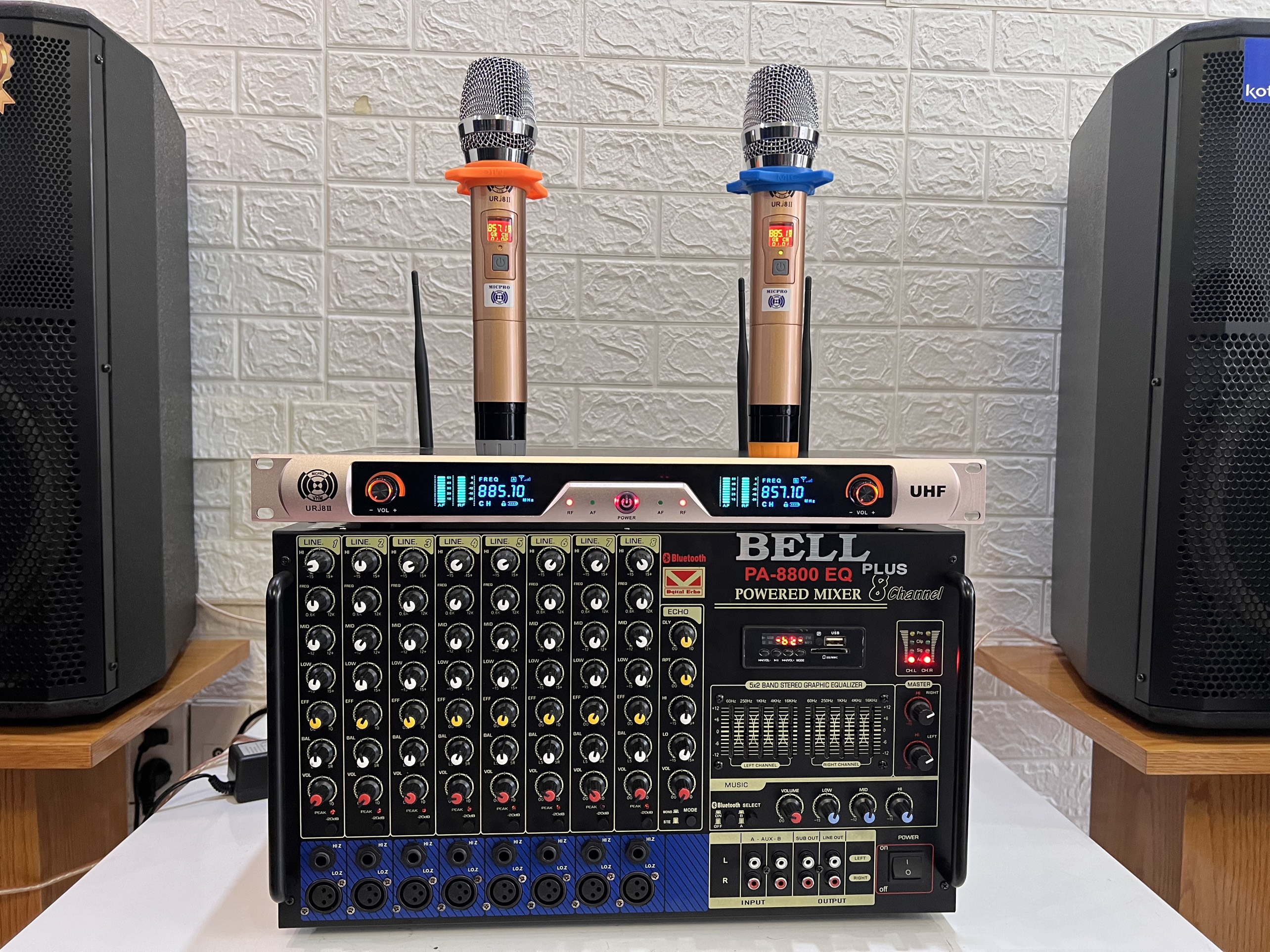 Dàn karaoke và nghe nhạc 4 loa cao cấp BellPlus BBS - 8800