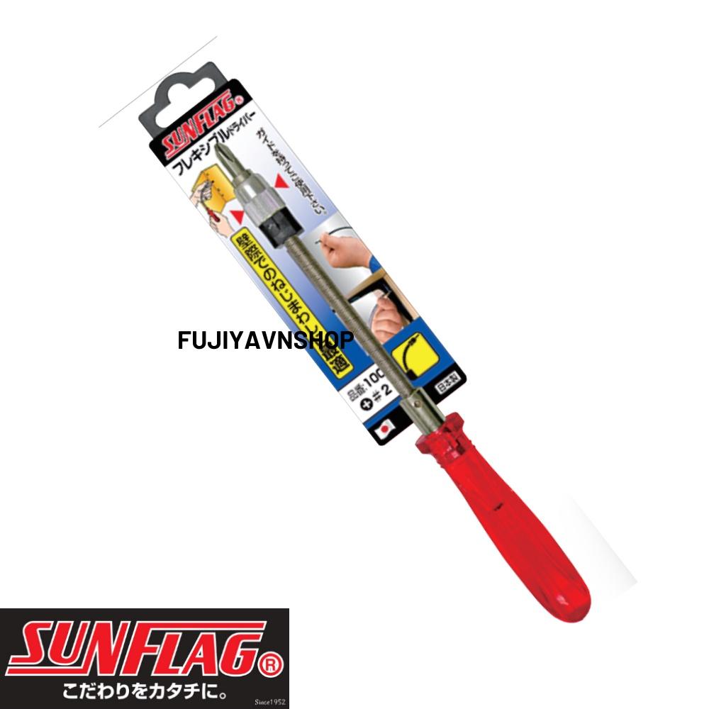 Tuốc nơ vít ống mềm Sunflag 100 4 cạnh #2