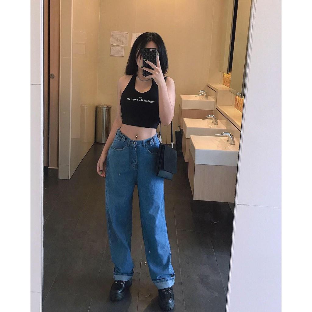 JEANS PANTS - Quần Jeans ống rộng nam nữ UNISEX