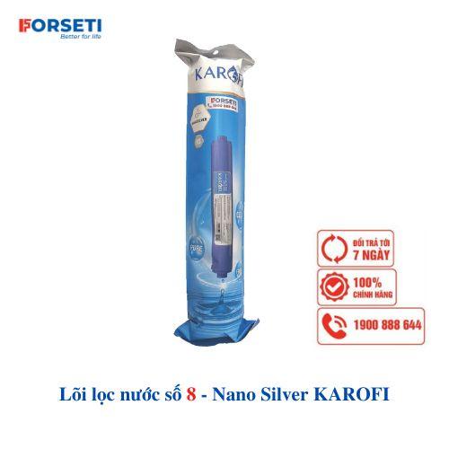 Bộ 3 lõi lọc nước Karofi chức năng 568 (T33 G.A.C, Mineral, Nano Silver) - Hàng Chính Hãng