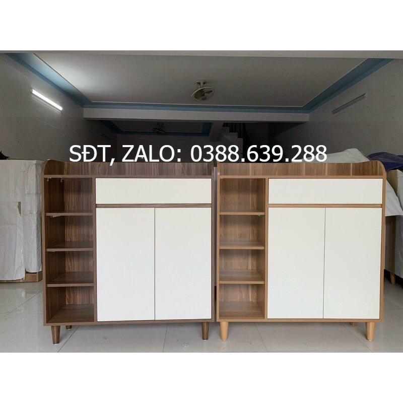 Tủ giày gỗ mdf hiện đại sang trọng