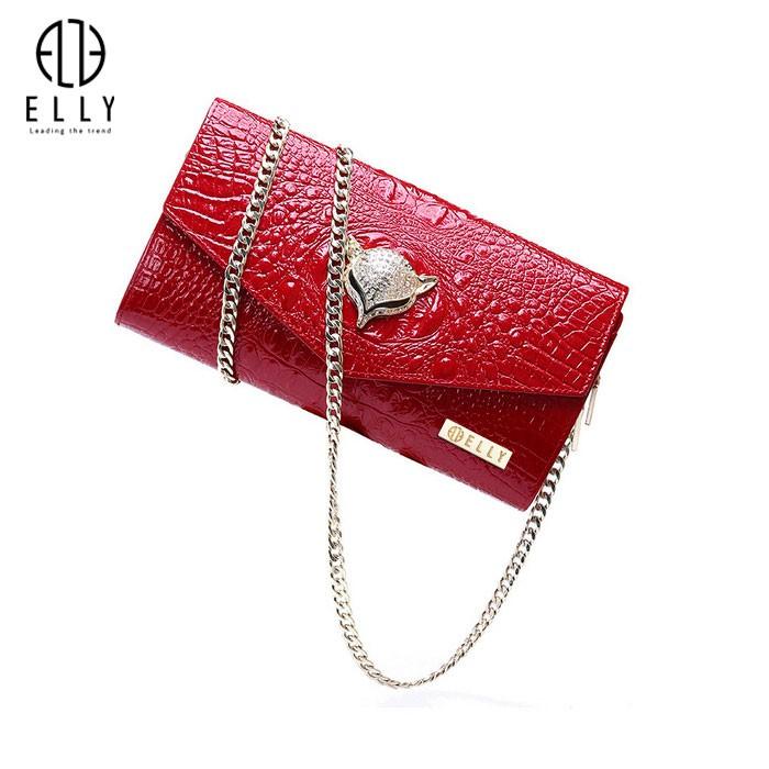 Túi clutch nữ cao cấp da thật ELLY – EC4