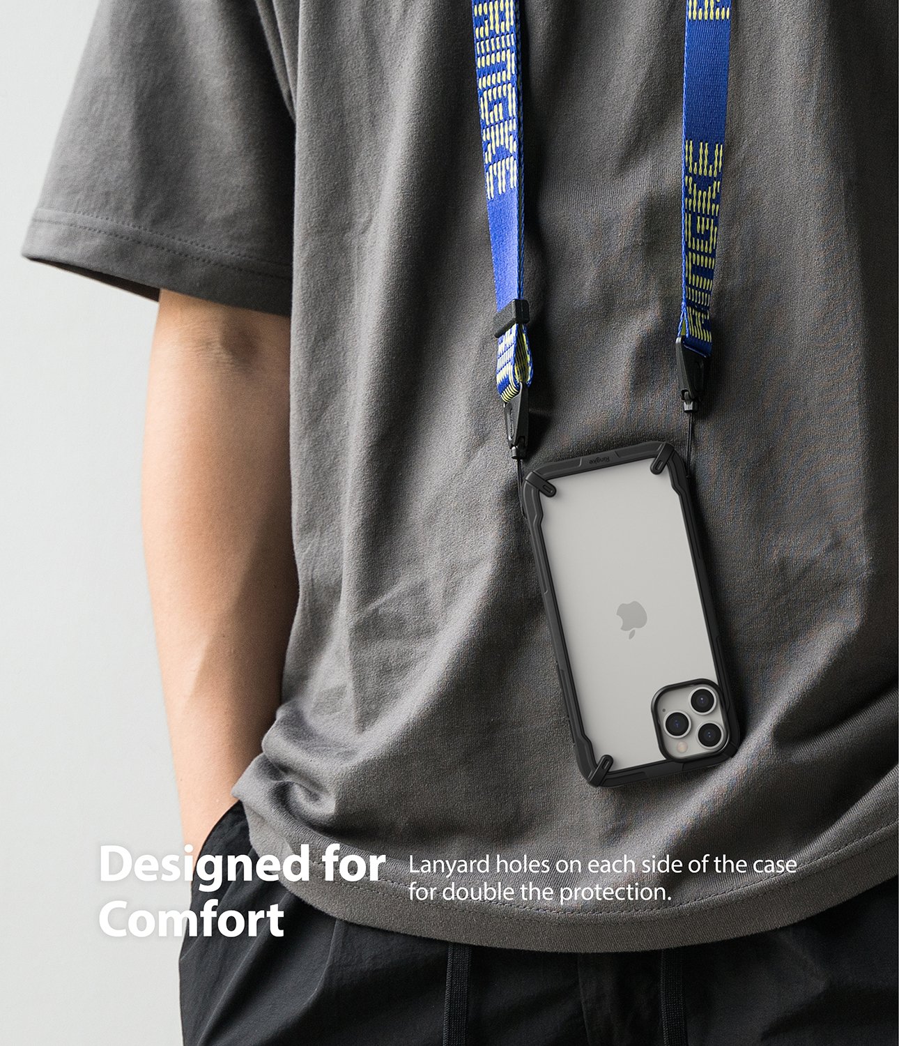Ốp lưng chống sốc hàng hiệu Ringke Fusion X cho iPhone 12 Series - Hàng nhập khẩu