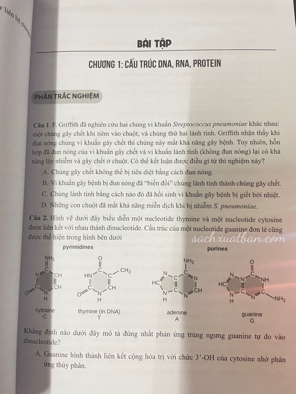 Sách Di Truyền Học (Bài Tập Chuyên Đề)