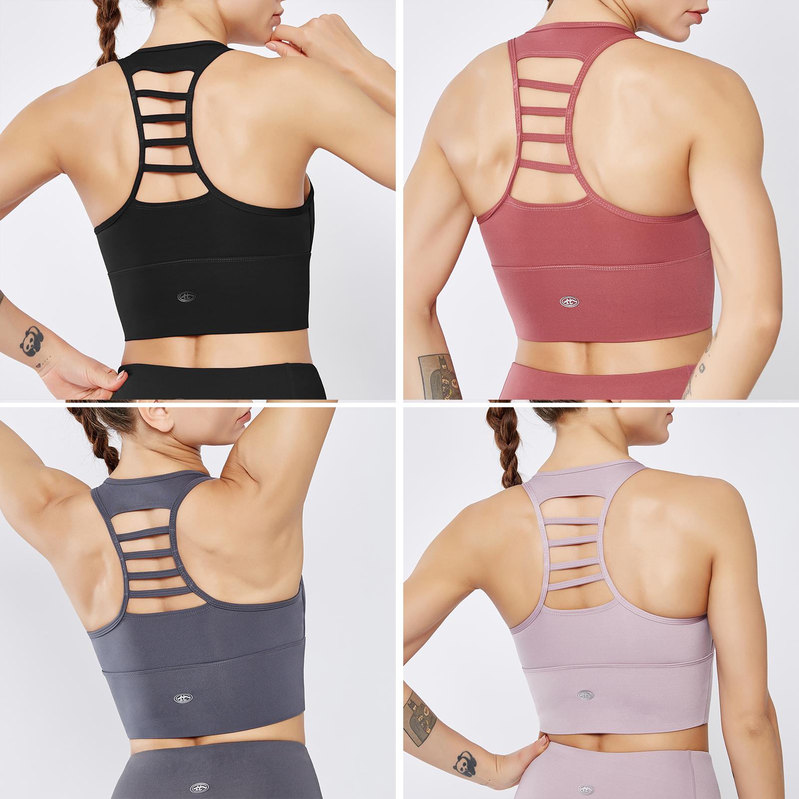 Bra thể thao dành cho nữ có mút đệm, thiết kế thời trang, ôm body, sexy