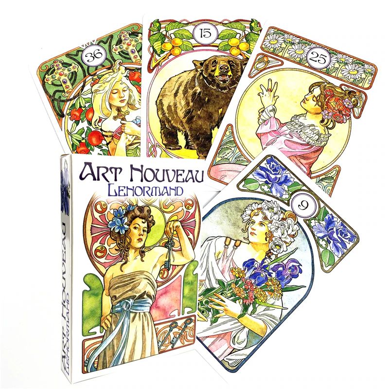 Bộ bài Art Nouveau Lenormand Oracle V17 new