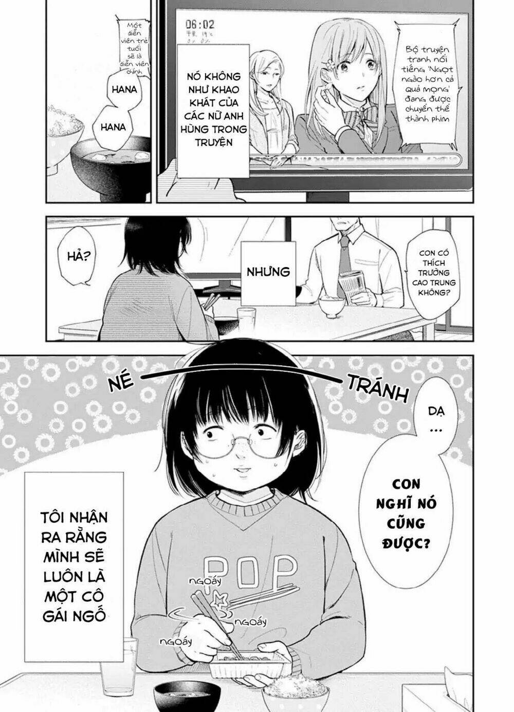 cô gái xấu xí và hoa chapter 1 6