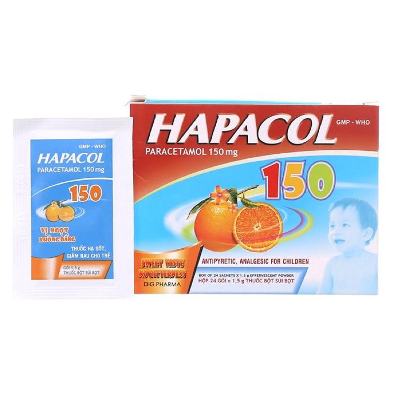 HAPACOL 150mg - HỘP 24 GÓI CHO BÉ TỪ 1-3 TUỔI