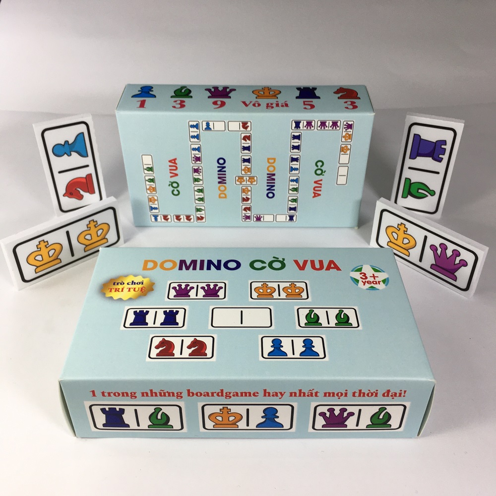 Domino Cờ vua 28 quân, trò chơi trí tuệ cho trẻ em