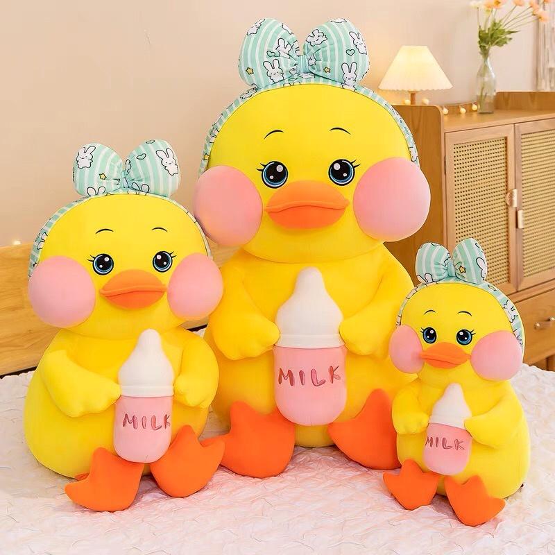 Gấu Bông Vịt Sữa Cao Cấp Êm Mịn