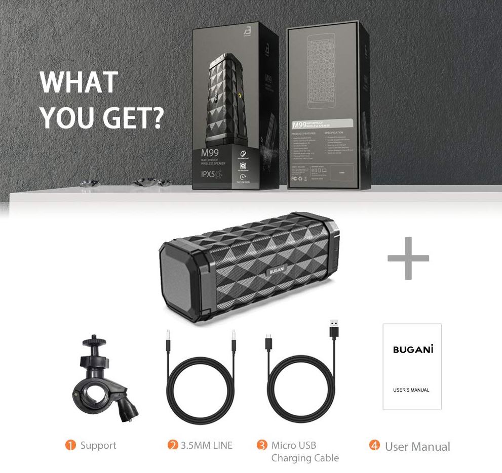 Loa Bluetooth Jonter M99 (HÀNG CHÍNH HÃNG)