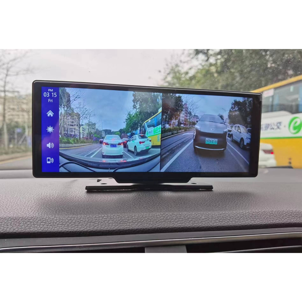 Dash Cam Camera Wifi & Android Auto 4K Dẫn Đường GPS 10.26" màn hình cảm ứng