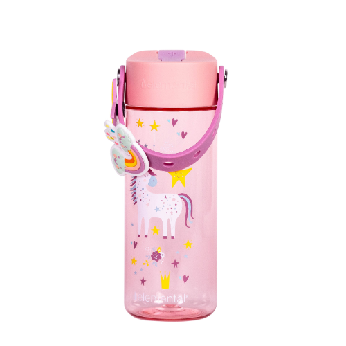 [Elemental chính hãng - Thương hiệu Mỹ] Bình nước Elemental Tritan 530ml dây đeo Charm, 100% an toàn sức khỏe