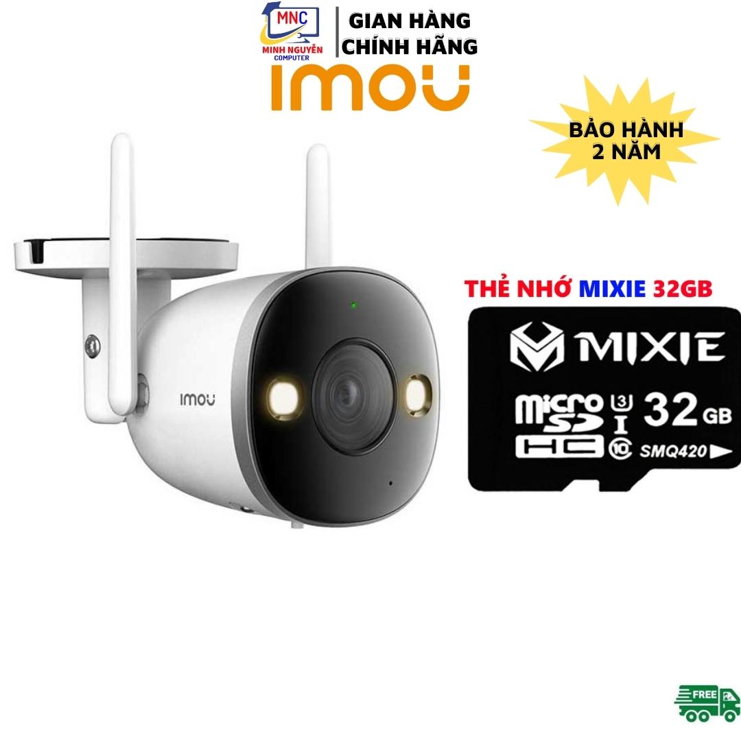 Camera Wifi ngoài trời Imou Bullet 2 IPC-F42FEP-D 4MP 2K, (Có Màu Ban Đêm) - Hàng Chính Hãng