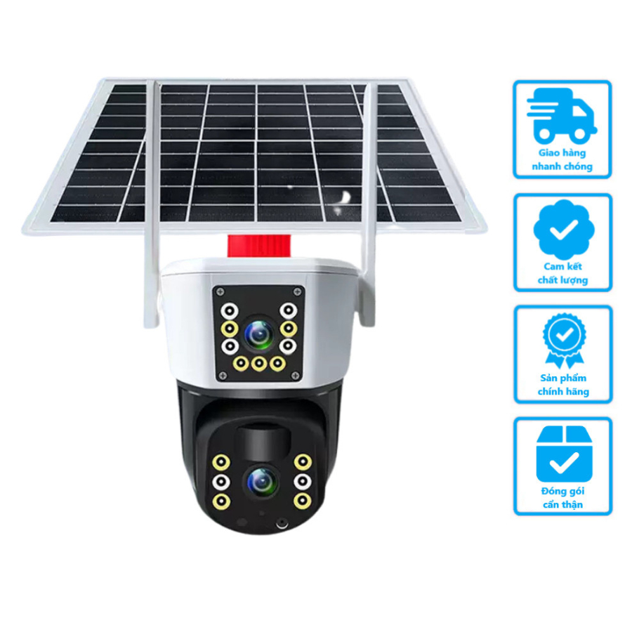 Camera năng lượng mặt trời SIM 4G ,FHD-6.0MP hình ảnh sắc nét, chống nước chống thấm TG37-4G sử dụng App IP PRO ( Eseecl) - Hàng nhập khẩu