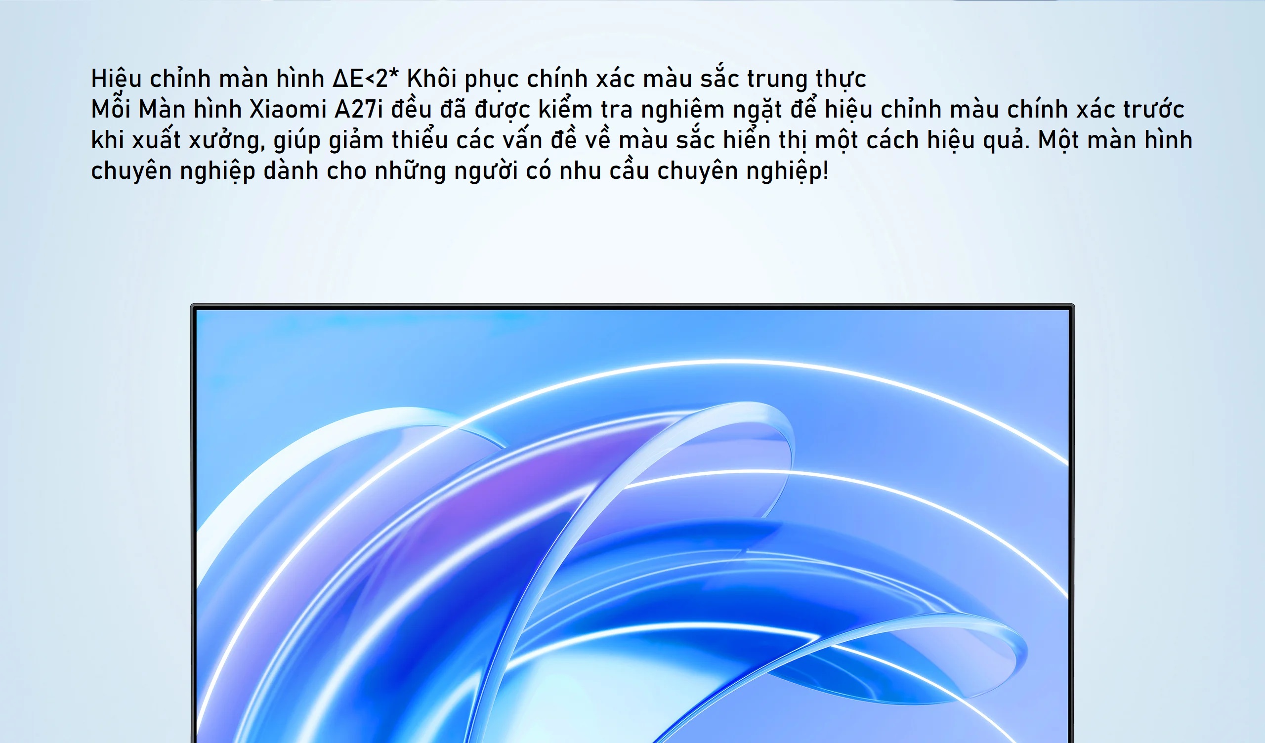 Màn hình máy tính Xiaomi 27inch Tấm nền IPS 1080P Chuẩn Vesa A27i - Hàng chính hãng