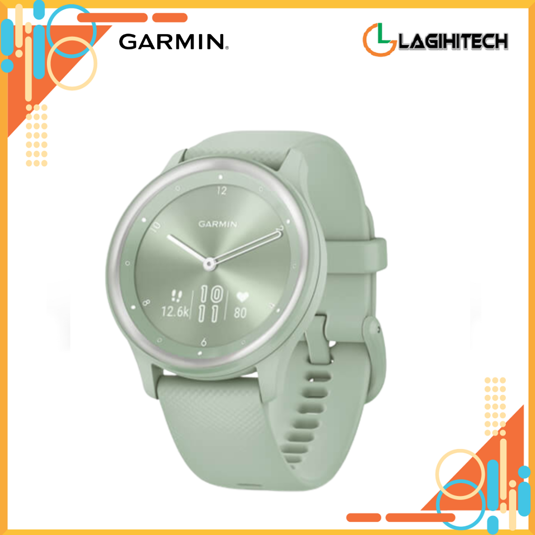 Đồng Hồ Thông Minh Garmin Vivomove Sport - Hàng Chính Hãng