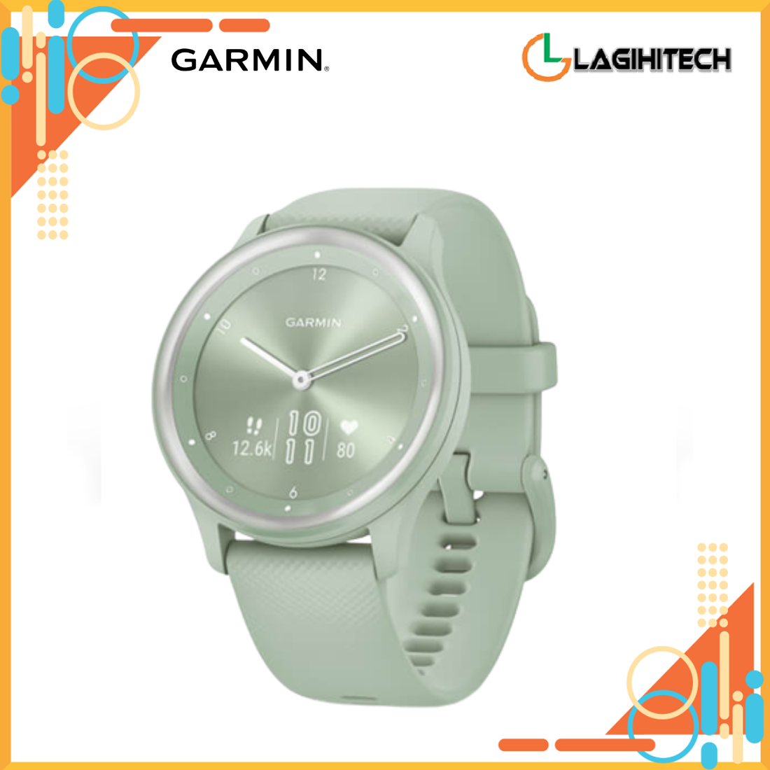 Đồng Hồ Thông Minh Garmin Vivomove Sport -  Hàng Chính Hãng