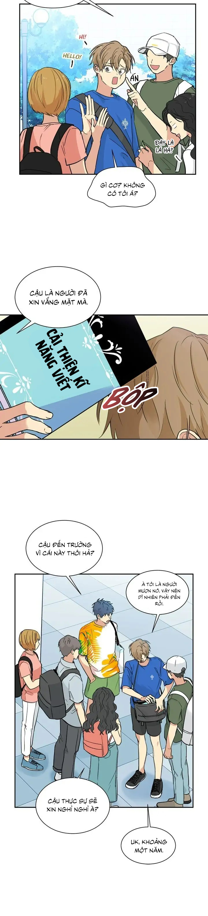 lỡ hàng xóm nhà bên là ma cà rồng thì sao?! chapter 5 11