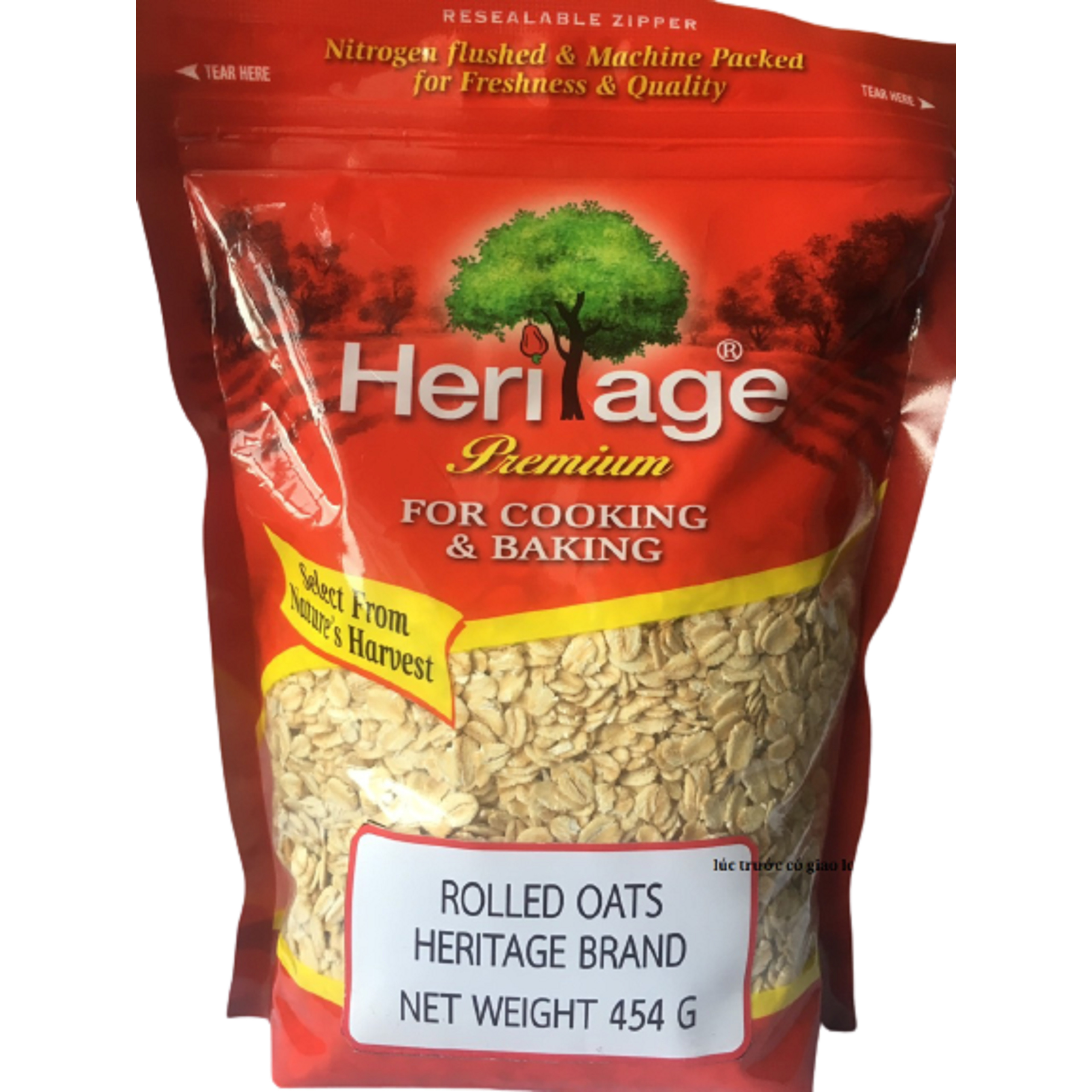 YẾN MẠCH cán mỏng – OATS (454gr) - Sản phẩm của Tập đoàn Heritage