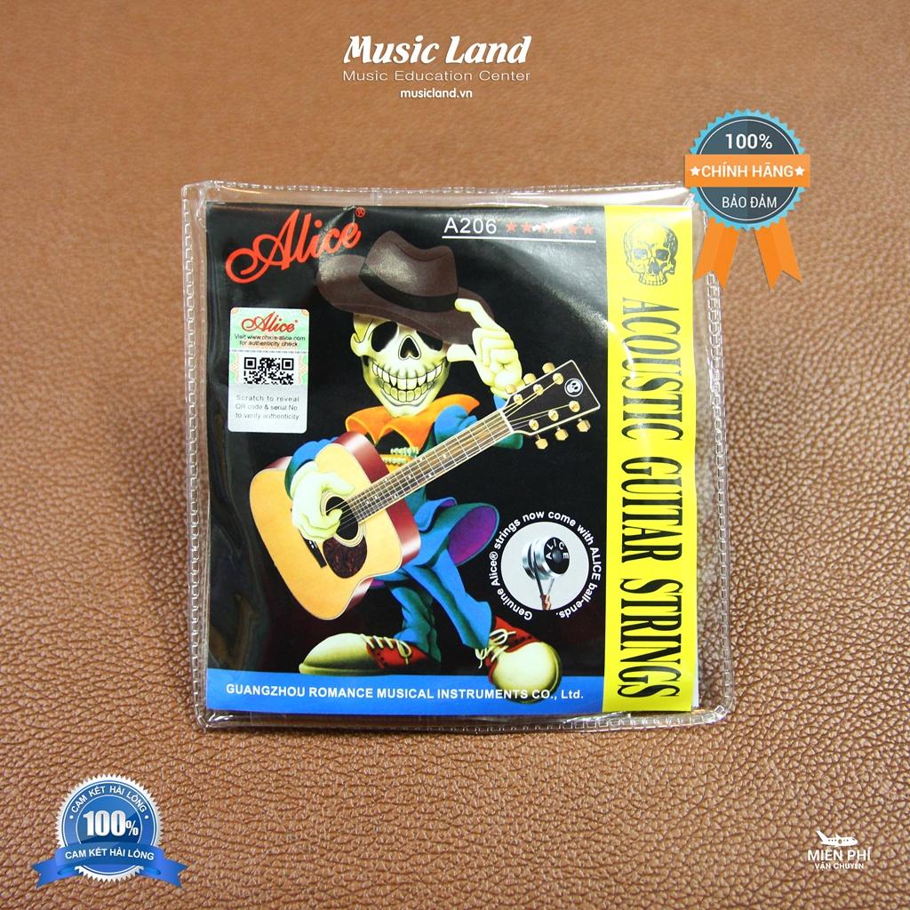 Dây Đàn Guitar Acoustic Alice A206 – Hàng Chính Hãng