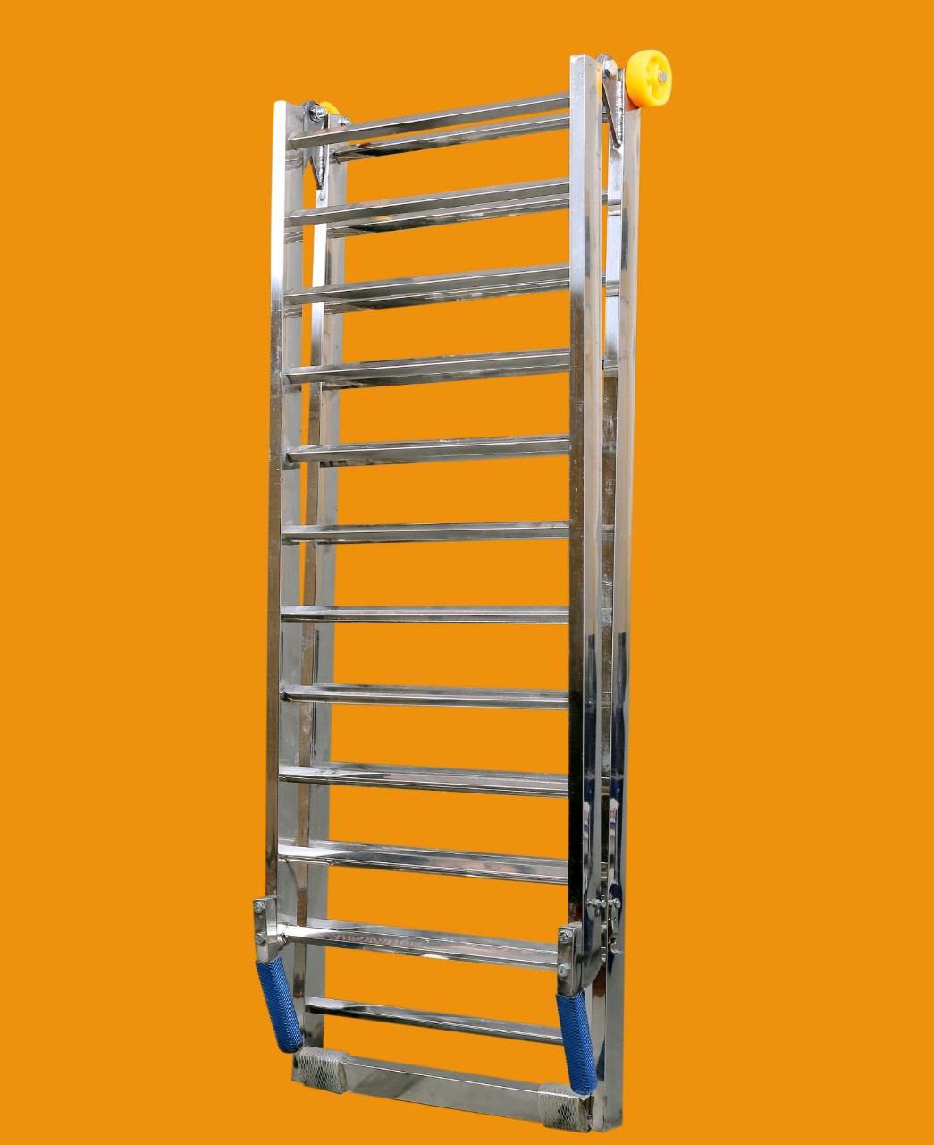 CẦU ĐI XE MÁY INOX . KT 225X45 CM