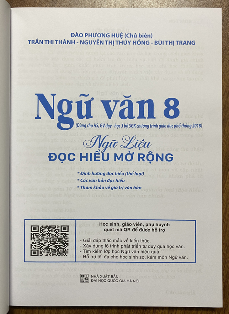 Ngữ văn 8 - Ngữ liệu đọc hiểu mở rộng