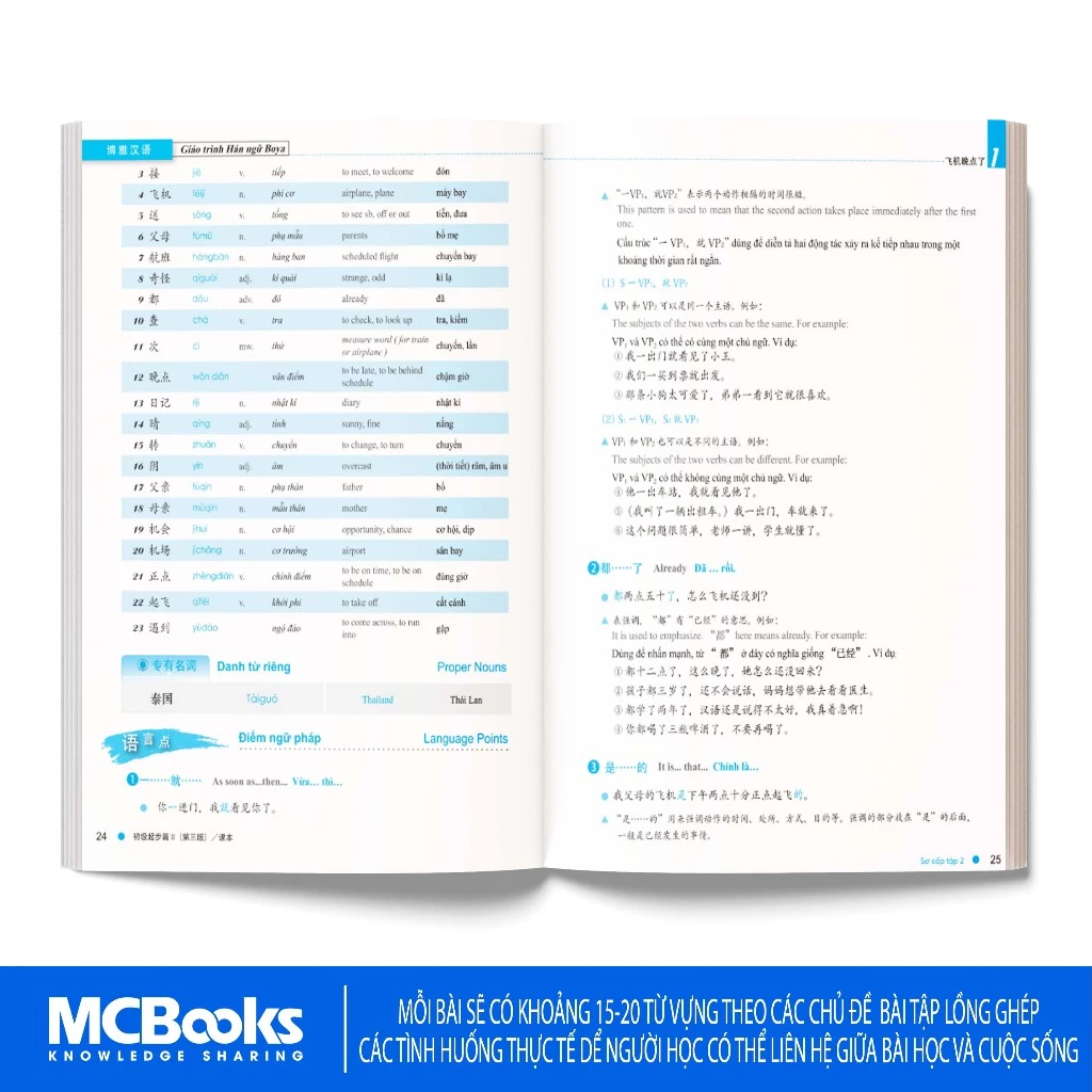 Giáo trình Hán ngữ BOYA Sơ cấp 1 &amp; Sơ cấp 2 – Phiên bản 3 - Chuẩn HSK 9 cấp (HSK 3.0)