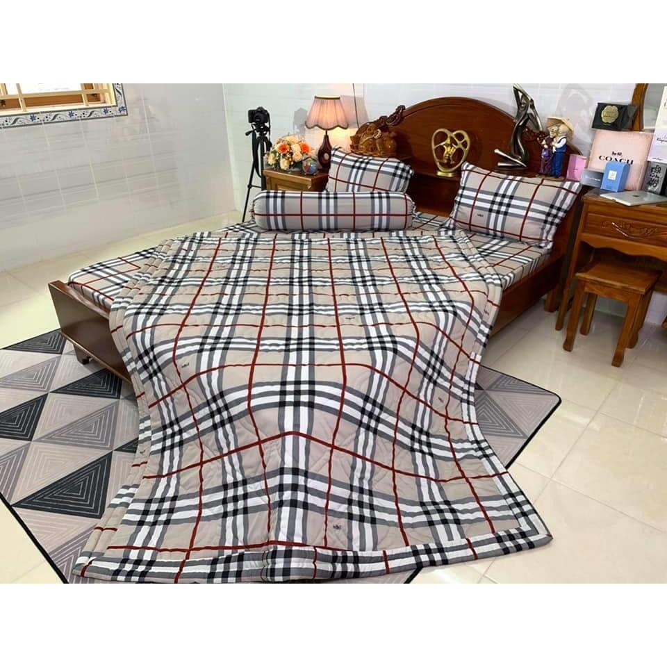 Bộ Drap thun Hàn Quốc loại 1 có mền 5 món hoặc mền lẻ