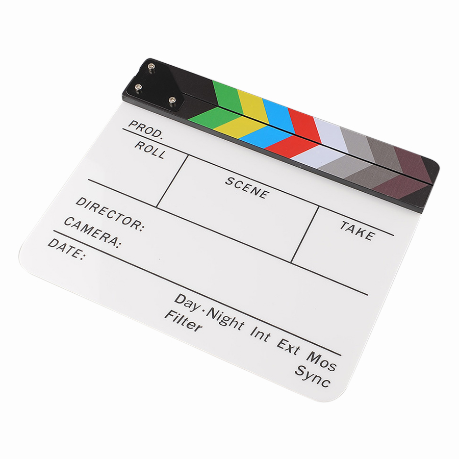 Clapper Board Colorful