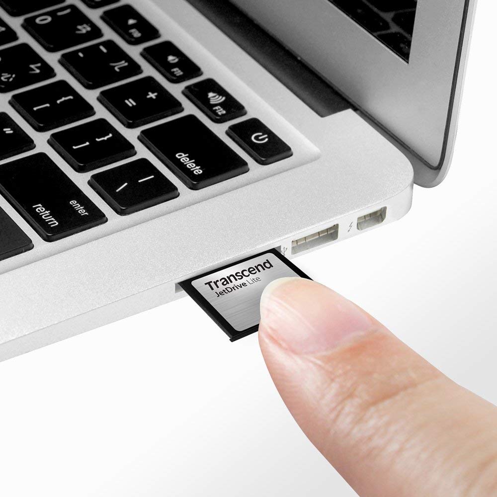 Thẻ nhớ Transcend JetDrive Lite 130 MLC 256GB Storage expansion cards cho MacBook Air 13″ - Hàng Chính Hãng