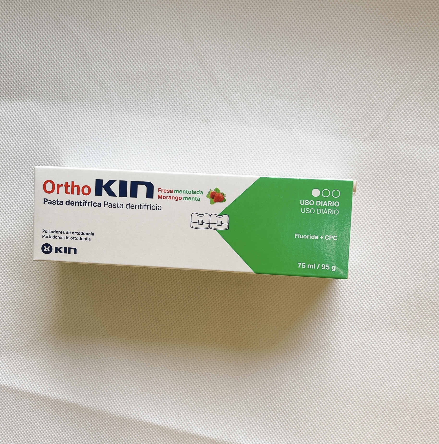 KEM ĐÁNH RĂNG DÀNH CHO RĂNG NIỀNG ORTHO KIN 75ML