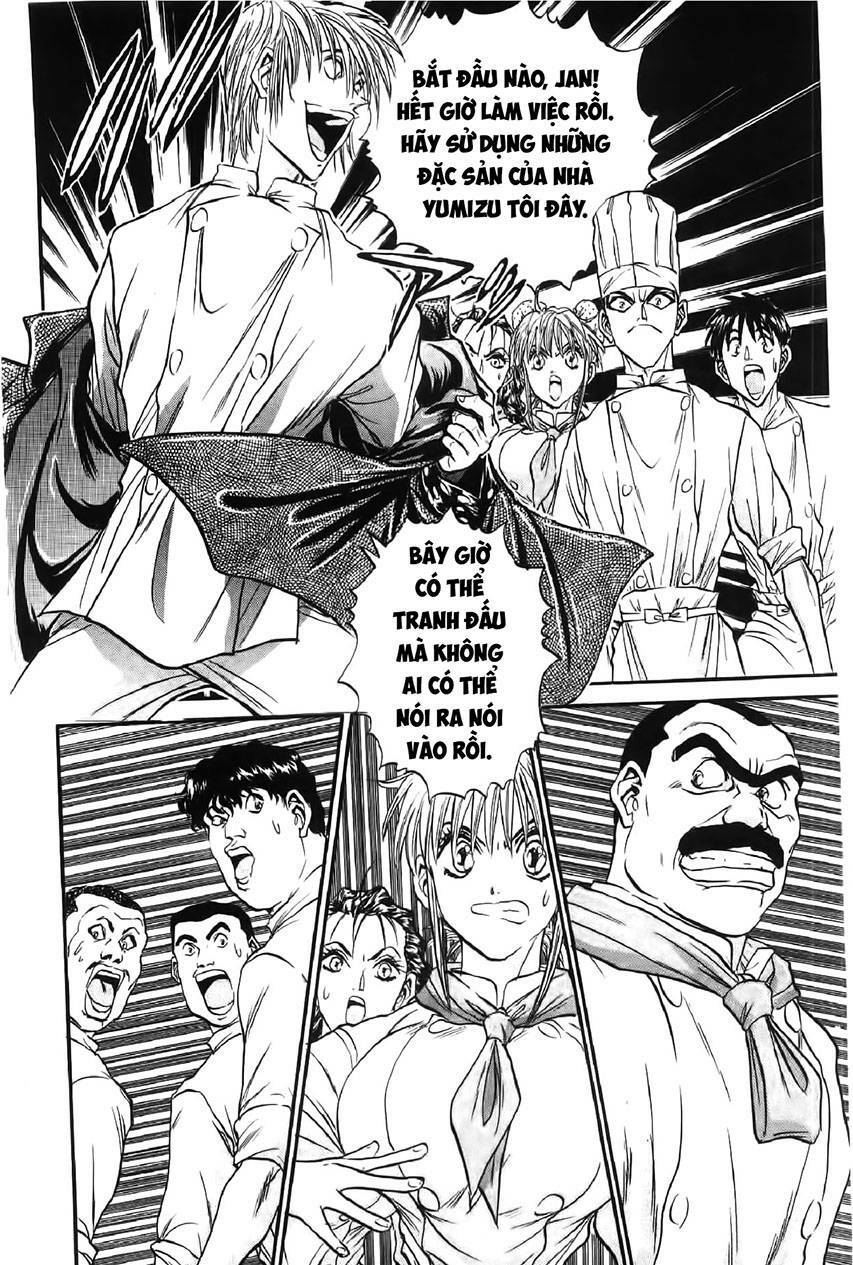iron wok jan - đầu bếp siêu đẳng chapter 99 14