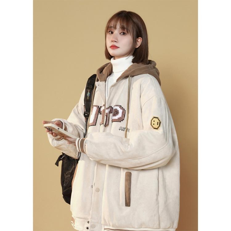 Áo khoác Hoodie nam Nữ Unisex Untok – Áo bomber mũ trùm đầu ,chất nỉ dày ấm 2 lớp cúc bấm - MayLinhShop