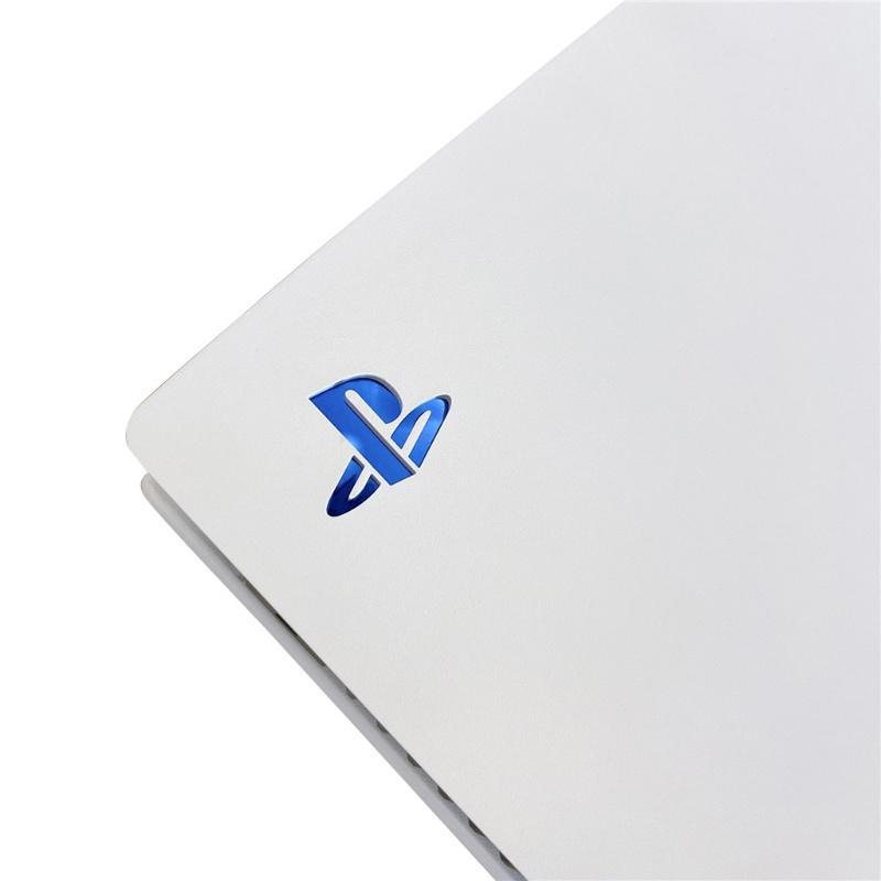 Set 5 Miếng Dán Logo Trang Trí Cho PS5 Dưới Lớp Lót Có 8 Màu