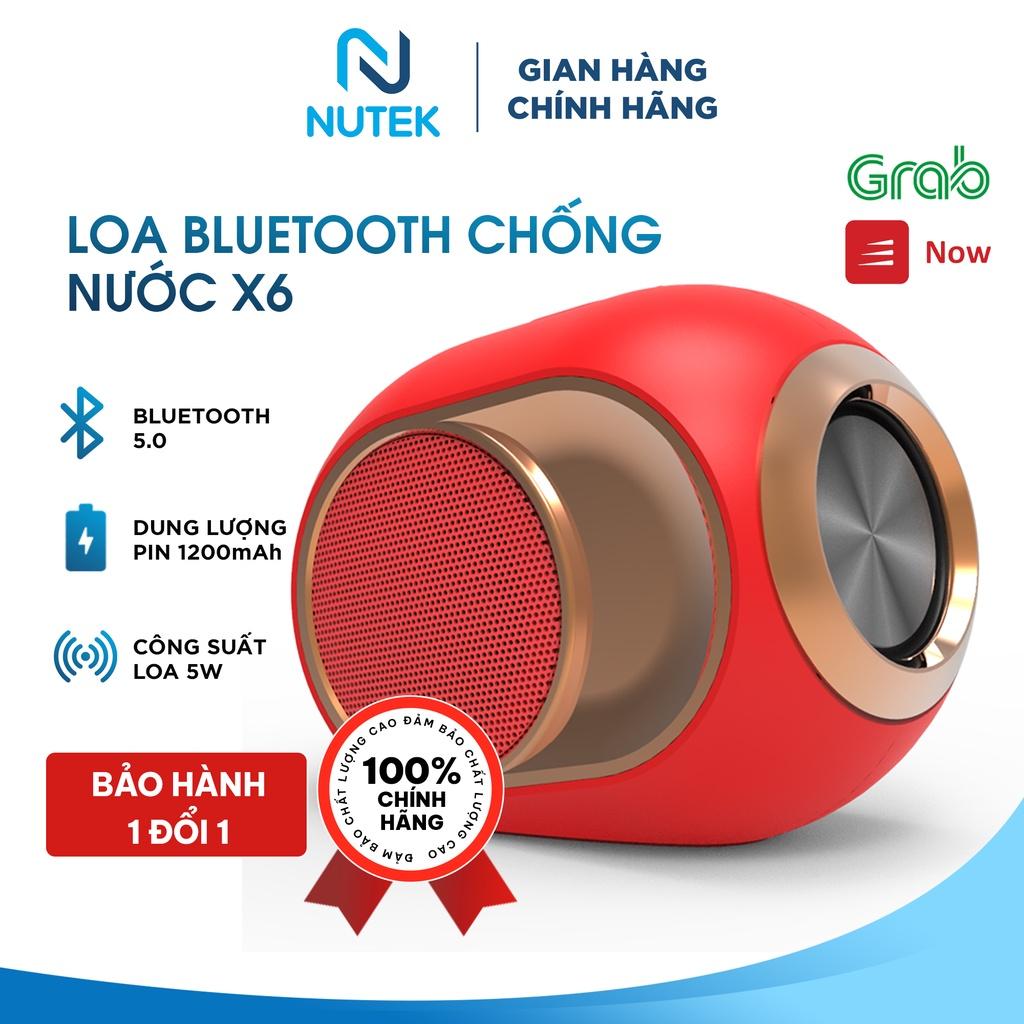 Loa bluetooth mini không dây X6 NUTEK, nhỏ gọn, thời trang âm bass tốt