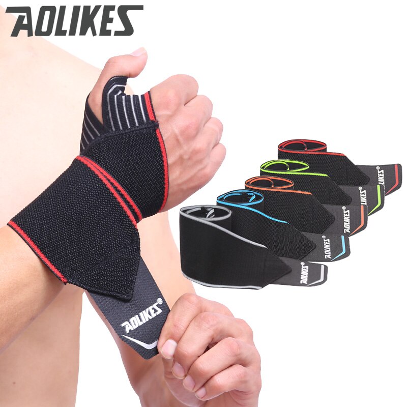 Băng Quấn Bảo Vệ Cổ Tay Tập Gym, Cầu Lông, Tennis Sport Wrist Protector Aolikes YE-1540 - Hàng Chính Hãng